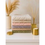 Nurpak %100 Pamuk Hazal El Yüz Havlusu 50X90 cm 6’lı Set – Yumuşak, Emici ve Dayanıklı - 50 x 90 cm - Çok Renkli