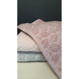 Nurpak Haza El Havlu Seti 3 Adet 50 x 90 cm cm Pamuk Gri-Pudra-Lavanta - Renkli - 50 x 90 cm