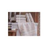 Nurpak Kadife Yaprak Elyüz Havlu 50x90