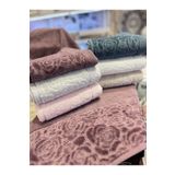 Nurpak Sevgi 50x90 Kısmi Kadife 6lı Havlu Seti