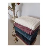 Nurpak SEVGİ EL HAVLU SETİ 3'LÜ 50*90 CM (BEYAZ-MÜRDÜM-İNDİGO)