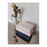 Nurpak SEVGİ EL HAVLU SETİ 3'LÜ 50*90 CM (TAŞ-PUDRA-İNDİGO)