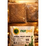 Nurpel %100 Çam Peleti Orijinal – Yüksek Isı – Düşük Kül - 2 Kg