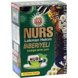 Nurs Lokman Hekim Biberiyeli Karışık Bitki Çayı 42 Poşet Çay