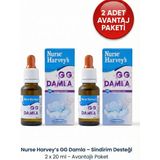 Nurse Harvey's GG Damla 20 ml 2'li Paket - Bebekler İçin Sindirim Desteği Damlası