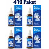 Nurse Harvey's Nox Bitkisel Uyku Destek Damlası 50 ml x 4 Adet - Ekonomik 4'lü Aile Paketi