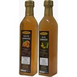 Nursima Ceviz Sirkesi 500 ml + Alıç Sirkesi Cam Ambalaj 500 ml