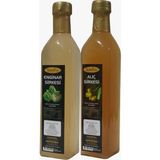 Nursima Enginar Sirkesi 500 ml + Alıç Sirkesi Cam Ambalaj 500 ml