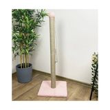 Nursoft 100 cm Büyük Kedi Tırmalama Tahtası Pembe Renkli Yüksek Kaliteli Welsoft Kumaş ile