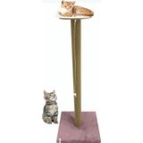 Nursoft Büyük Kedi Tırmalama Tahtası 100 cm - Gül Kurusu