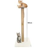 Nursoft Büyük Kedi Tırmalama Tahtası 100 CM siyah