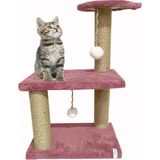 Nursoft Katlı Yavru Kedi Tırmalama Tahtası Yavru Kedi Step - Gül Kurusu
