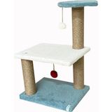 Nursoft Katlı Yavru Kedi Tırmalama Tahtası Yavru Kedi Step - Turkuaz