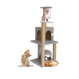 Nursoft Kedi Oyun evi Kedi Tırmalama ve Oyun Evi T-06