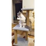Nursoft Mega Boy Step Kedi Tırmalama Tahtası - Gri