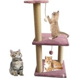 Nursoft Mega Boy Step Kedi Tırmalama Tahtası- Gül Kurusu