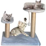 Nursoft Pati Ağacı Kedi Tırmalama ve Dinlenme Alanı - Gri