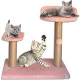 Nursoft Pati Ağacı Kedi Tırmalama ve Dinlenme Alanı - Pembe