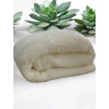 Nursoft Peluş Kedi Battaniyesi - Ekru - 80 x 100 cm