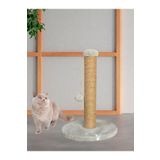 Nursoft Yuvarlak Ponponlu Kedi Tırmalama Direği 52 cm Kedi Tırmalama Tahtası