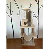 Nursoft Zooplus Tower XXL Kedi Tırmalama Ve Oyun Evi - Bej