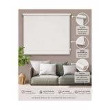 Nursu Perde Blackout Stor Perde Karartma Gün Işığı Geçirmez Offwhite Beyaz