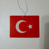 Nurtakı 5 Adet Türk Bayraklı Oto ve Oda Kokusu - Lavanta