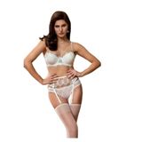 Nurteks Kadın Ekru Destekli Jartiyer Takım N2491shp, ekru, 75B
