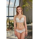 Nurteks Push-Up Sütyen Takım 4470, Ekru, 85B Beden