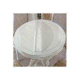 Nurteks Şeffaf Pvc Masa Örtüsü 1.7 Mm 110 Cm Çapında Yuvarlak
