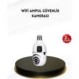 Nurton 1080P Wifi Ampul Kamera Uzaktan Erişimli Hareket Sensörlü Gece Görüşlü - Belirtilmemiş