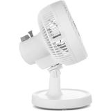 Nurton 2200 Rpm Mini Masaüstü Vantilatör Sessiz ve Güçlü Hava Akışlı Fan - 1BW-Beyaz