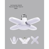Nurton 4 Kollu Katlanır Pervane LED Ampül 60 Watt Yüksek Aydınlatma ve Enerji Tasarrufu - 2700K - Belirtilmemiş