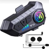 Nurton Bluetooth 5.3 Kask Içi Intercom Kulaklık 1000 M Mesafe 1000 Mah - Belirtilmemiş - Kırmızı
