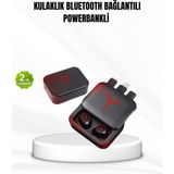 Nurton Bluetooth Powerbank Kulaklık – Kablosuz Uzun Pil Ömrü Dokunmatik ve Yüksek Ses Kalitesi - Belirtilmemiş