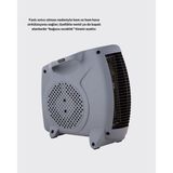 Nurton Fanlı Elektrikli Isıtıcı Termostatlı Güvenli Yanmaz Plastik Gövde - 1 W