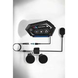 Nurton Interkom Intercom Kask Kulaklık BT22 Bluetooth Motosiklet Kulaklık 5.0 Bluetooth - Belirtilmemiş - Kırmızı