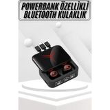 Nurton Kablosuz Bluetooth Kulaklık Powerbank Özellikli Göstergeli Hd Mikrofon - Belirtilmemiş