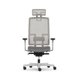 nurus ME TOO Fluid Motion Plus® PP Ayak Başlıklı Gri Çalışma Koltuğu (Koyu Gri)