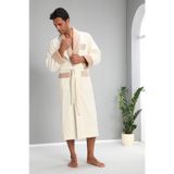 Nusa MEN Nakışlı Bambo Cotton Erkek Bornozu