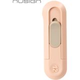 Nusign Nusıgn Mini Kesici Bıçak Otomatik Geri Çekmeli Güvenli Maket Bıçağı Pembe