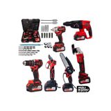 Nuspower 6’lı Profesyonel Set – Hilti, 13 mm Vidalama, Testere, Makas, Spiral ve 450 Nm Torklu