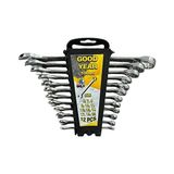Nuspower Nsp Good Year Tools 12 Parça Kombine Anahtar Takımı 12 Li Düz-Yıldız 6X22 mm
