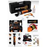 Nuspower Plus 200W Elektrikli Metal Şanzımanlı Çelik Bıçaklı Profesyonel Koyun Keçi Kırkma Makinesi