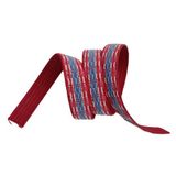 Nusrat Bilişim Çanta Aksesuar 3 cm Polyester Kolon Fuşya Mavi 1 Metre