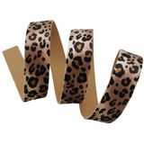 Nusrat Bilişim Çanta Aksesuar 3 cm Şerit Suni Deri Leopar Desen 1 metre