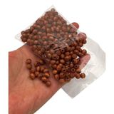 Nusrat Bilişim Çanta Aksesuar 6 Mm Ahşap Yuvarlak Boncuk Taba Renk 50 Gr