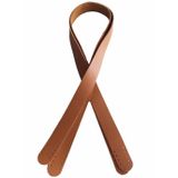 Nusrat Bilişim Çanta Aksesuar 80X2.4 Cm, Tek Kat Suni Deri Taba Renk Çift Sap
