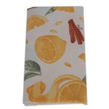 Nusrat Bilişim Çanta Aksesuar 90X50 Cm Duck Kumaş Astarlık Limon Desen