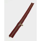 Nusrat Bilişim Çanta Aksesuar Başlıklı Fermuar 40 Cm Antik Metal Bordo